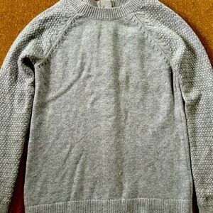 Boden XS button back wool-alpaca sweater